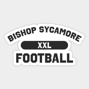 Bishop Sycamore Football - Dark Lettering Sticker